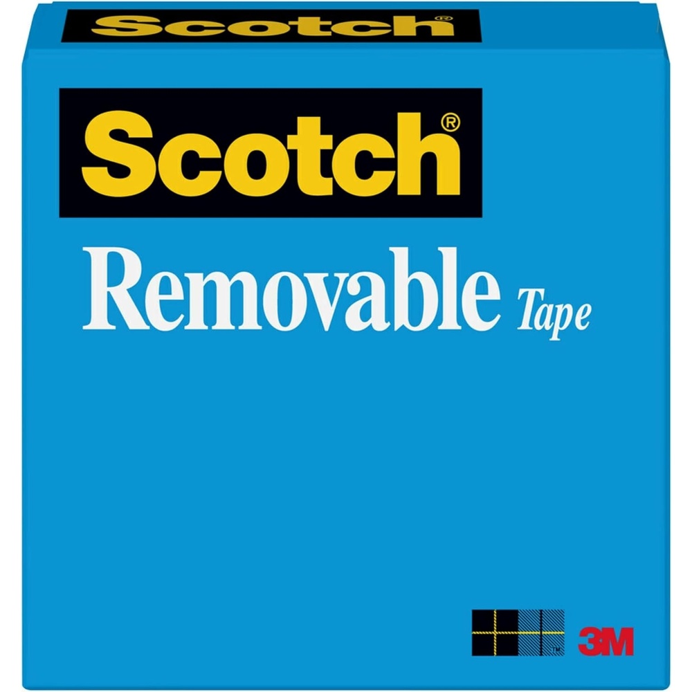 image:imageScotch Removable Tape 34 in x 2592 in 1 BoxPack Postit Technology 811