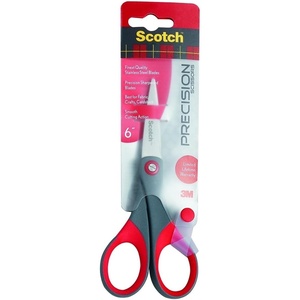 Scotch 7″ Precision Scissors, Great for Everyday Use (1447)(6-Inches (Pack of 5))