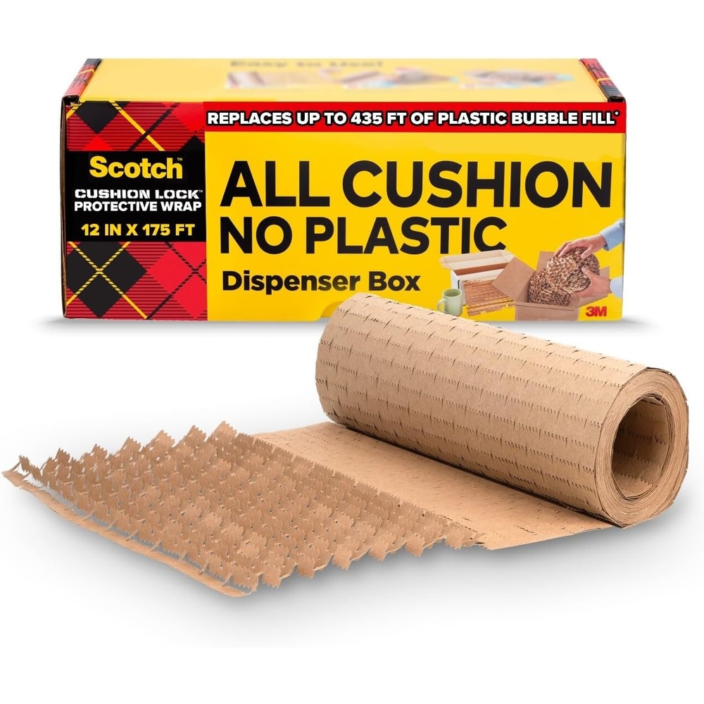 image:imageScotch Cushion Lock Protective Wrap GC 12 in x 175 ft 304 mm x 533 m