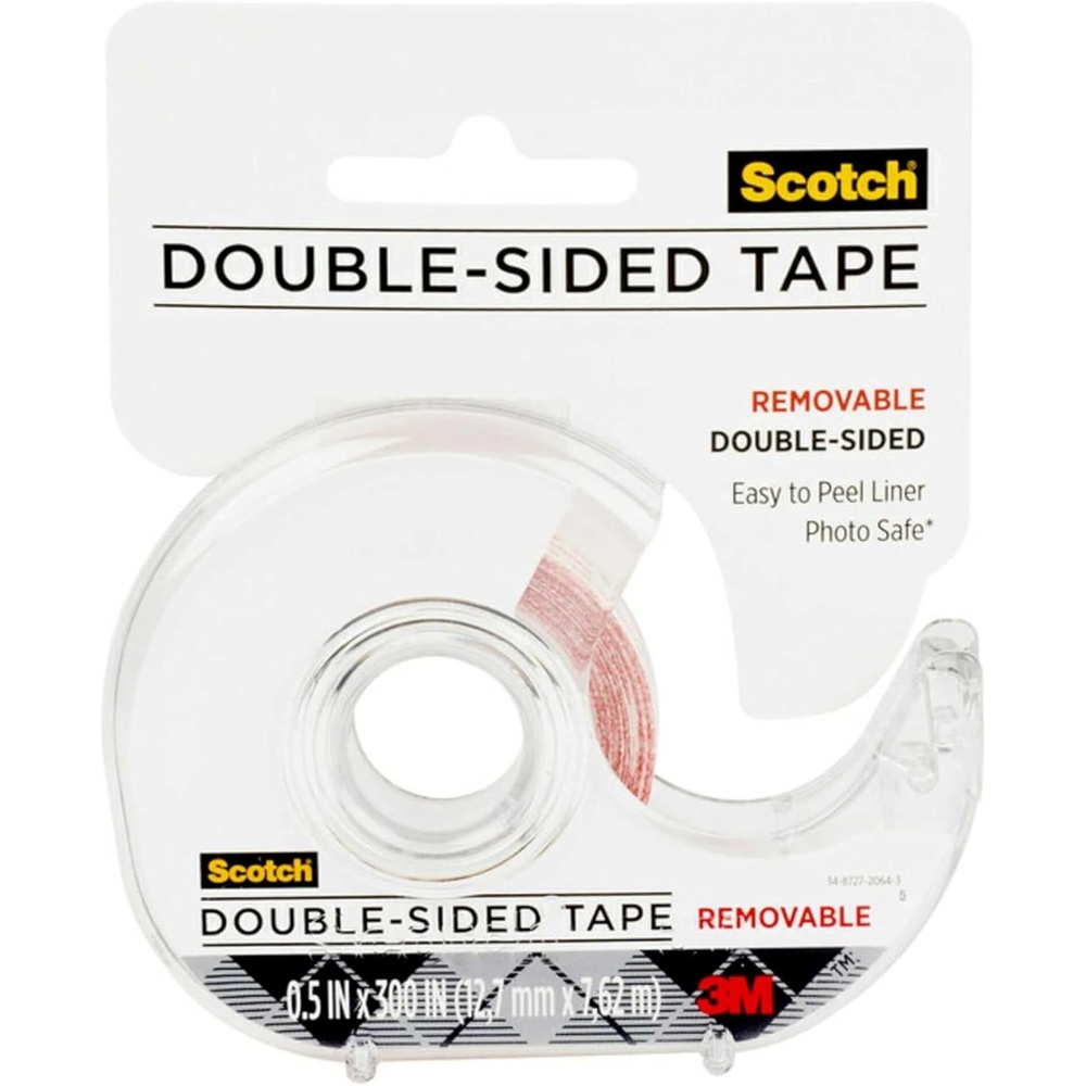 image:imageScotch Double Sided Tape Removable 12 in x 300 in Great for Card Making and Scrapbooking 1Pack