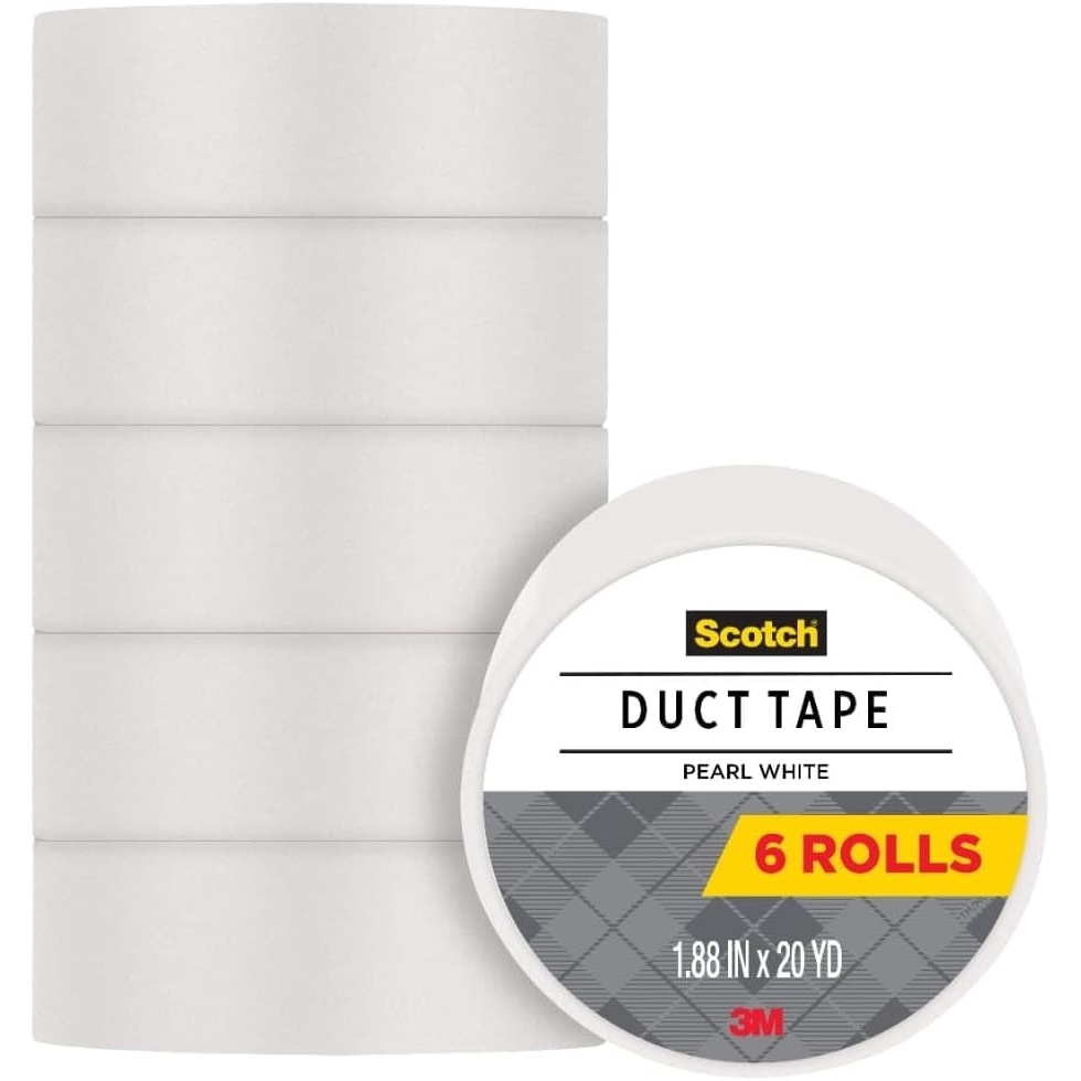 image:imageScotch Duct Tape188 in x 20 yd Craft and Project Tape White 6Pack