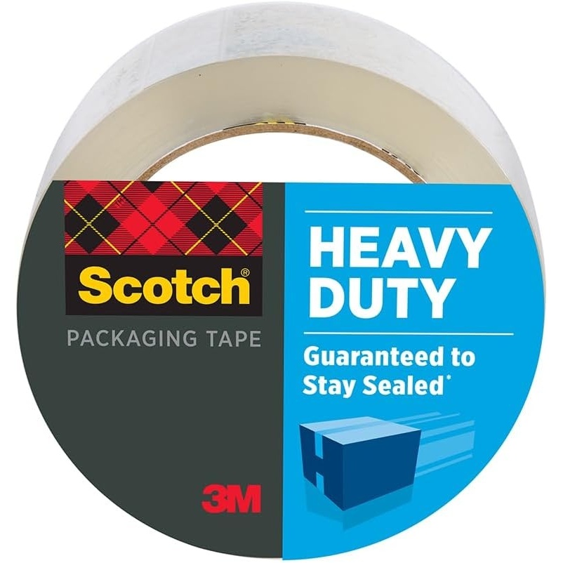 image:imageScotch Heavy Duty Shipping and Moving Packing Tape Clear Packing and Moving Supplies 188 in x 546 yd 1 Tape Roll188 x 546 yds