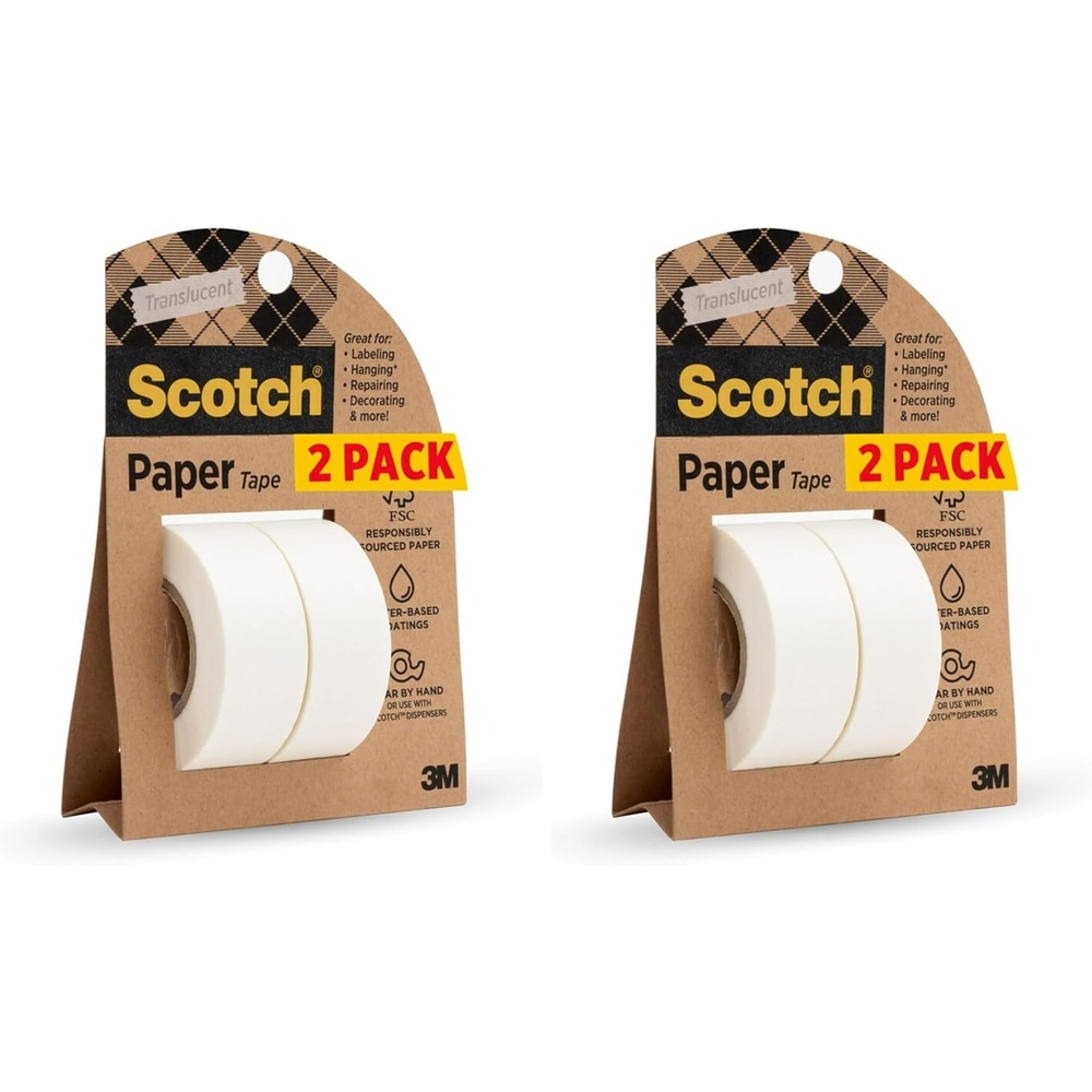 image:imageScotch Magic Tape Invisible Home Office Supplies and Back to School Supplies for College and Classrooms 2 Rolls2 Rolls Pack of 2