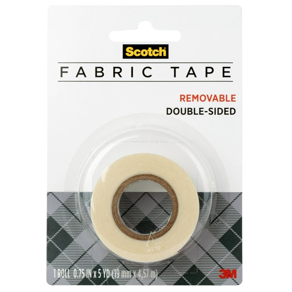 image:imageScotch Removable Fabric Tape 34 in x 180 in 1Pack Removable and Double Sided FTR1CFTPack of 1