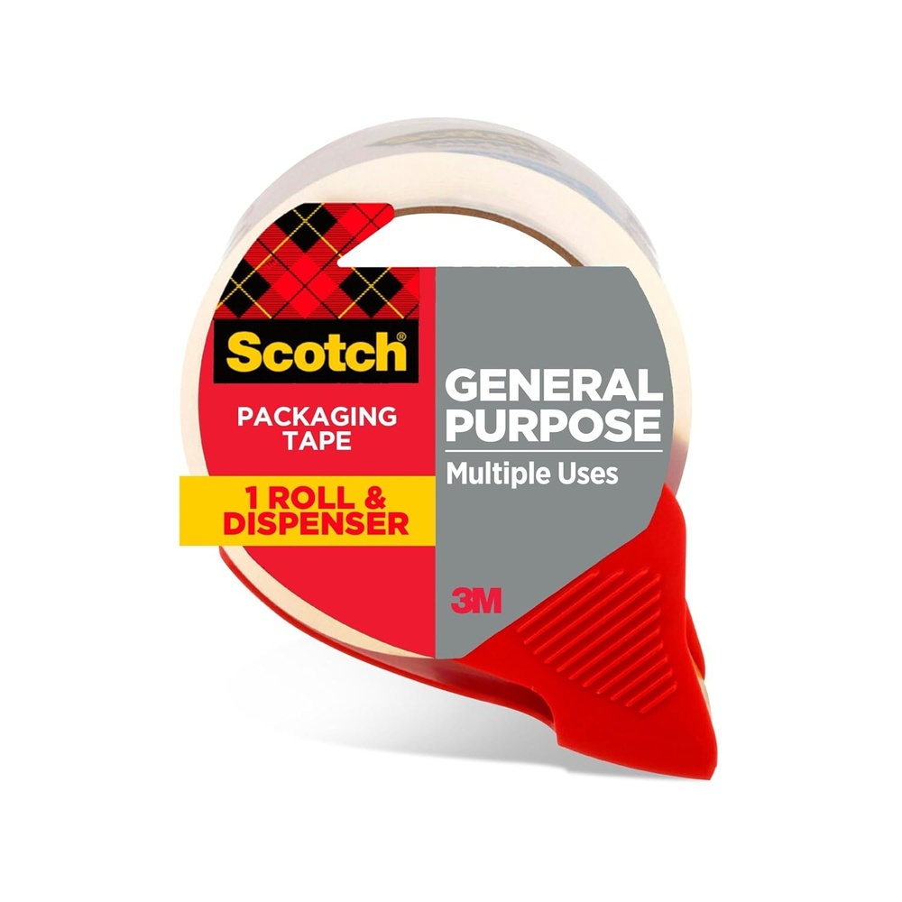 image:imageScotch Shipping Packaging Tape 188x 842 yd 1 Dispensered Roll 335077RD