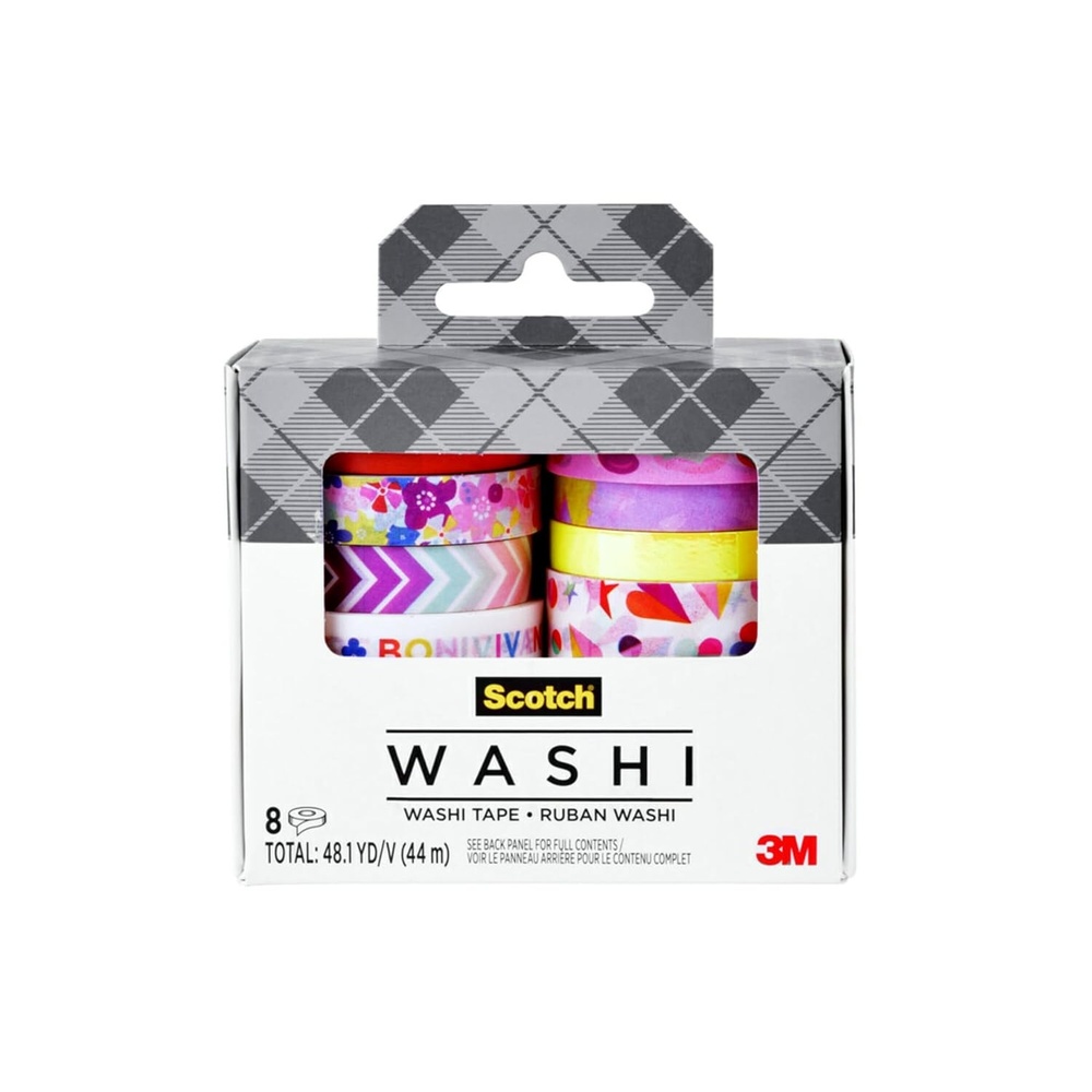image:imageScotch Washi Tape Abstract Modern Design 8 Rolls Great for Bullet Journaling Scrapbooking and DIY Dcor C10178P19Spring