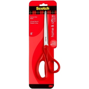 Scotch 8″ Home & Office Scissors, Great for General Purpose Use (1408)(8-Inch)