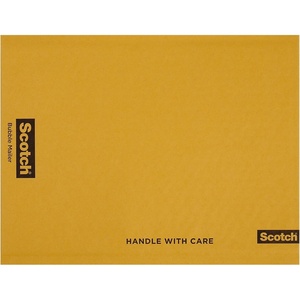 Scotch Bubble Mailer, 9.5 in x 13.5 in, Size #4, Kraft, 1/Pack (7974)(9.5 in x 13.5 in)