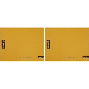 Scotch Bubble Mailer, 9.5 in x 13.5 in, Size #4, Kraft, 1/Pack (7974)(9.5 in x 13.5 in (Pack of 2))