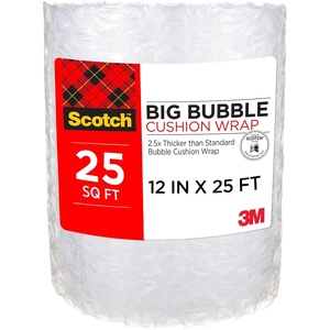 Scotch Cushion Wrap, 12 in x 50 ft., 1 Roll/Pack (7954)(25 ft)