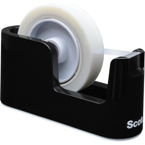 Scotch Deluxe Tape Dispenser, Black (C24)((Pack of 1))