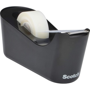 Scotch Desktop Dispenser, Black, No Tape Included, 1 Dispenser/Pack (C18-B-0)(1)