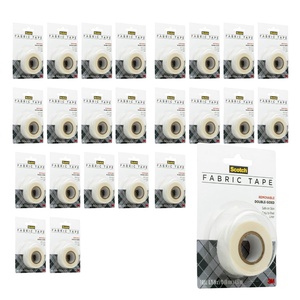Scotch Removable Fabric Tape, 3/4 in x 180 in, 1/Pack, Removable and Double Sided (FTR-1-CFT)(Pack of 24)