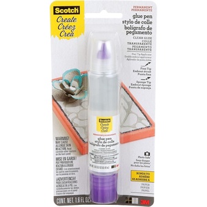 Scotch Scrapbookers Glue, 1.6 oz, Two-Way Applicator – Dual Tip, Photo-Safe, Acid-Free, Non-Toxic Adhesive for Crafts and Scrapbooking
